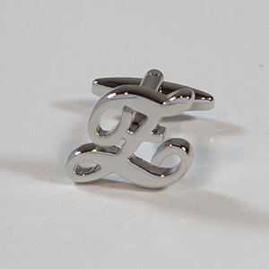 Gemelli Cufflink Letter Z 100% Ottone